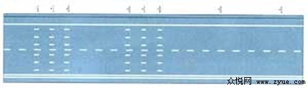 图说高速公路交通标线含义_众悦学车_众悦学