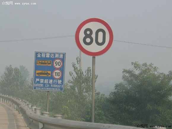 道路交通限速标志