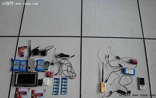 高科技用在驾考作弊