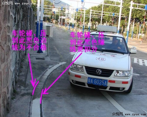 广州科目二曲线行驶考试流程讲解