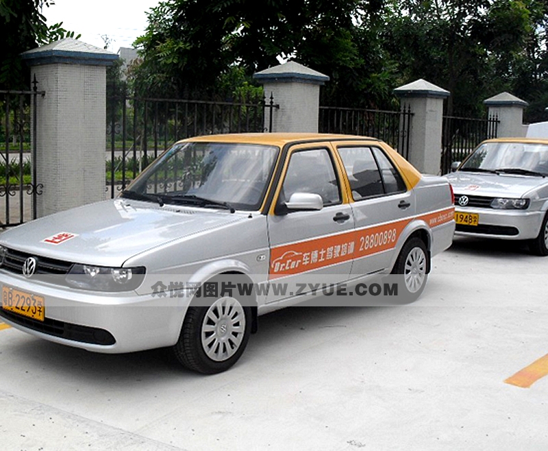 车博士驾校教练车