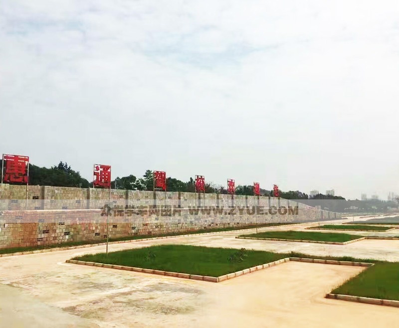 南宁惠通驾校训练场一角