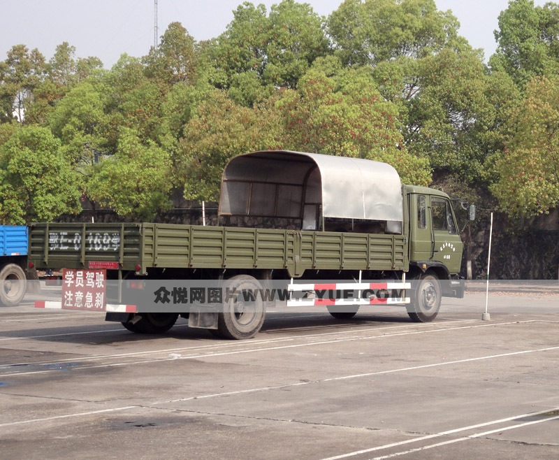 平安驾校大货车教练车 后尾